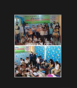 Dewita dan Kolega Berbagi Kasih di Panti Asuh Abdi Kasih Sayang