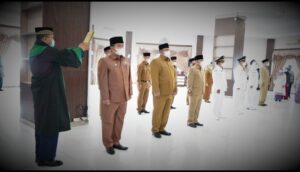16 Pejabat Eselon Dilantik Bupati Langkat