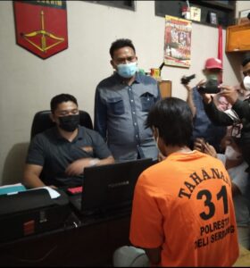 Tim Tekab Satreskrim Polresta Deli Serdang Amankan Pelaku Curas