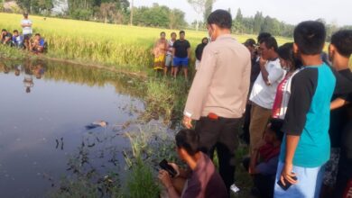 Photo of Penemuan Sosok Mayat Diareal Persawahan Desa Aras Kabu, Personil Polresta Deli Serdang Segera Lakukan Olah TKP