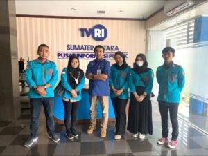 HMM Universitas Dharmawangsa Kunjungan Kerja Ke Stasiun TVRI Sumut