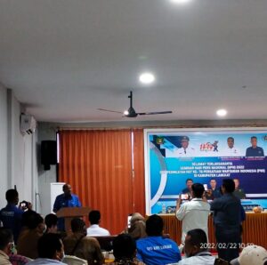 Plt Bupati Langkat hadiri Seminar HPN 2022 di Hotel Grand Stabat