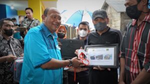 Plt Bupati Langkat Resmikan SPAM Kepada Warga Perlis