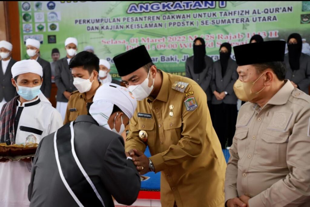 Wagubsu Dan Wawako Binjai Hadiri Wisuda Hafiz Hafizah 30 Juz PPDSTK Se Sumut di Binjai