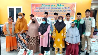 Photo of Yayasan Rumah Kitab Rakyat Binaan Ust H.Ahmad Farhan, Salurkan Ratusan Paket Sembako Kepada Jukir Masjid, Dhuafa, Bilal Mayit dan Anak Yatim-Piatu