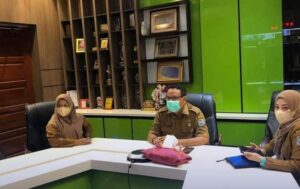 Mewakili Walikota Binjai, Asisten III Pemko Binjai Ikuti Penyerahan Hasil Evaluasi SAKIP