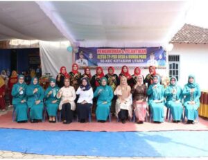 Ketua TP-PKK Lampura Kukuhkan Ketua PKK dan Bunda PAUD Desa Se-Kecamatan Kotabumi Utara