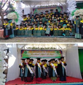 55 Siswa Raudhatul Athfal Al Hajar Laksanakan Wisuda, Camat Hinai : Mempersiapkan Generasi Berkualitas