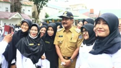 Photo of Pimpin Apel di Halaman Pemko Binjai, Walikota Angkat 159 Pegawai PPPK