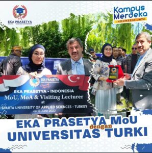 STIE Eka Prasetya Medan MoU Dengan Tiga Universitas di Turki