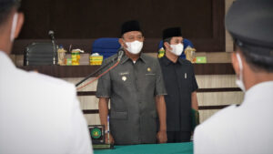 Afandin Lantik 10 Pejabat di Jajaran Pemkab Langkat