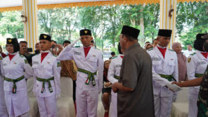 Plt Bupati Langkat Kukuhkan Anggota Paskibraka