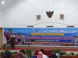 Menteri PPPA-RI Buka Forum Nasional Perlindungan Anak Ke-V