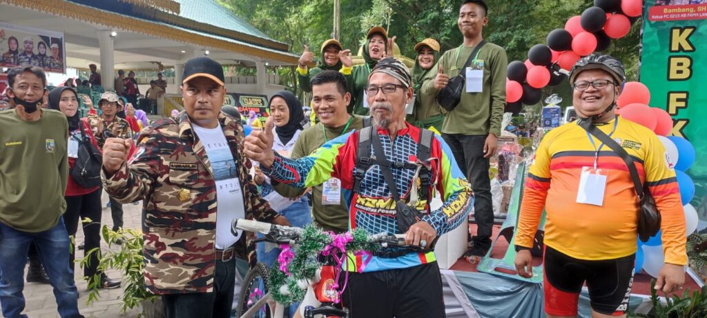 Sambut HUT ke- 44, FKPPI Langkat Gelar Fun Bike