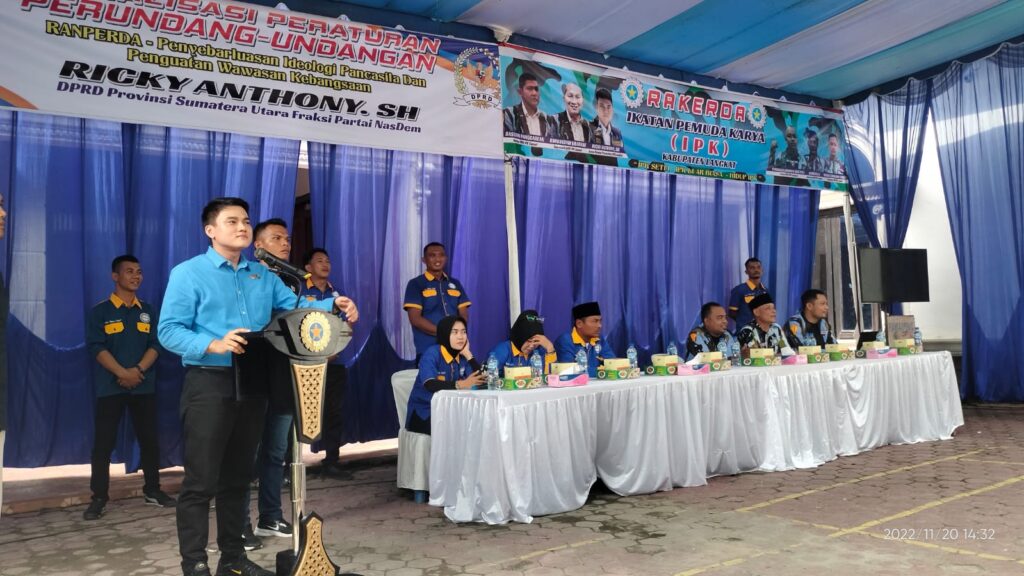 DPD IPK Langkat Gelar Rakerda dan Peletakan Batu Pertama Pembangunan Kantor DPD