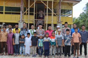 Kapolres Langkat Polda Sumut Gelar Doa Bersama dan Santuni Anak Yatim Piatu