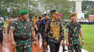 Apel Operasi Lilin Pengamanan Nataru Digelar Polres Langkat, Dilaksanakan 11 Hari