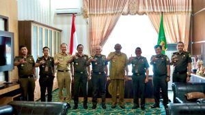 Plt Bupati Langkat Terima Kunjungan Pidana Militer, Kejati Sumut dan Kajari Langkat