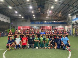 Polres Belawan Gelar Duel Persahabatan Futsal Dengan Jurnalis