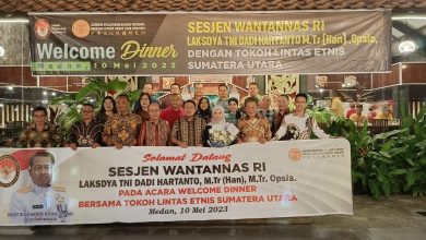 Photo of Kunjungan Kerja Sesjen Wantannas RI di Sumut, Adakan Siraturahmi Dengan Tokoh lintas Etnis di Sumatra Utara