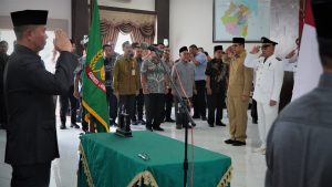 Fokus Capai Tujuan, 79 Pejabat Eselon Jajaran Pemkab Langkat Dilantik