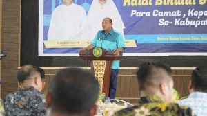 Plt Bupati Langkat Hadiri Halal Bihalal Camat, Lurah dan Kades Se-Kabupaten