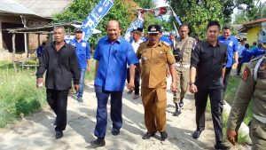 Syah Afanfin Hadiri Silaturahmi Masyarakat Desa Pantai Gading