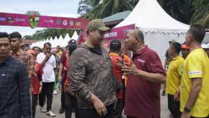 Menpora dan Plt Bupati Langkat Hadiri BLOT di Kecamatan Bahorok