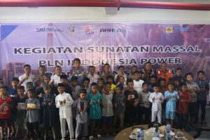 Melalui Program CSR PLTU Pangkalan Susu, 48 Anak Ikuti Sunatan Massal