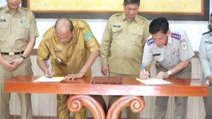 Syah Afandin Terima Kunjungan Kakan BPN Langkat, Ini Bahasanya