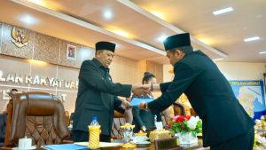 Syah Afandin Hadiri Paripurna KUPA dan PPAS P APDB Langkat