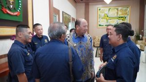 Syah Afandin Terima Audensi Pengurus PWI Kabupaten Langkat