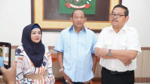 Plt Bupati Langkat Syah Afandin Terima Audiensi IKBIN