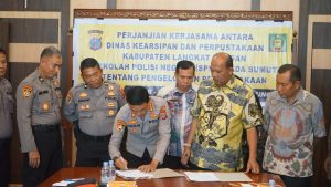 Plt Bupati Langkat Membuka Gerakan Pangan Murah Kabupaten Langkat