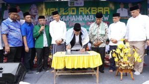 Syah Afandin Apresiasi Maulid di Kecamatan Wampu