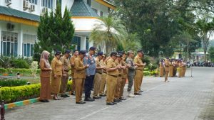 ASN Pemkab Langkat Gelar Apel Gabungan, Doakan Palestina Terbebas Dari Penjajahan