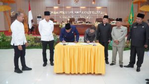 Rancangan KUA-PPAS APBD Langkat TA 2024 Disahkan