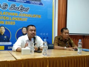 Diskominfo dan PWI Langkat Kerjasama Pelatihan Jurnalistik