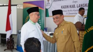 Plt Bupati Langkat Buka Sosialisasi Baznas di Kadin Langkat