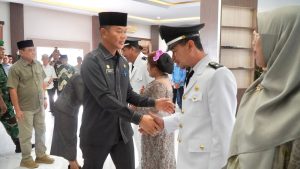 Sekda Langkat, Lantik Tiga Kepala Desa Pengganti Antar Waktu