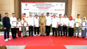 Di Pelantikan PMI Langkat, Syah Afandin Tambahkan Anggaran