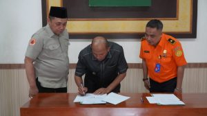 Plt Bupati Syah Afandin Menghibahkan Tanah Pemkab Langkat