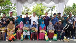 Jelang Ramadhan, Faisal Hasrimy Gelar Gerakan Pasar Murah di Kecamatan Sei Lepan