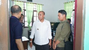 Pj Bupati Langkat Sidak ke Kantor Camat Sei Lepan
