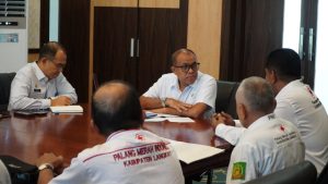 Palang Merah Indonesia Audensi Dengan Pj Bupati Langkat