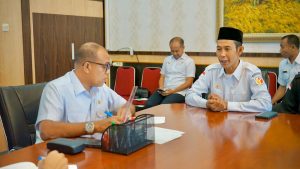 Audensi dengan Bawaslu, Pj Bupati Langkat Ayo Sukseskan Pilkada 2024