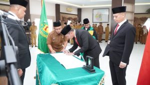 Launching Program Kerja Bubur Pedas, Pj Bupati Langkat Ingin Selalu Dekat Masyarakat