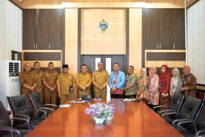 BNN dan Gp Ansor Beraudiensi Dengan Pj Bupati Langkat