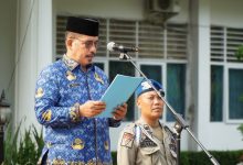 Photo of Asisten Administrasi Umum Pimpin Upacara Hari Otonomi Daerah 2024