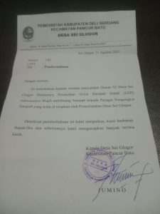 Kepala Desa Sei Glugur Rimbun diduga Turut Dukung Warga Buang Sampah Sembarangan, Sejak di Kelola Desa Alasan Peningkatan PAD “Amburadul”